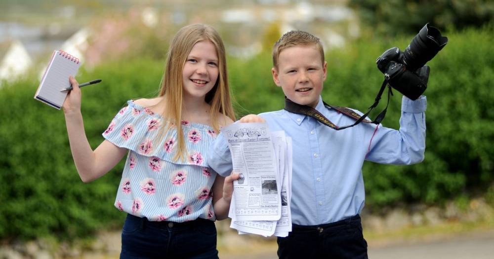 Kippford youngsters create newsletter to keep community informed during coronavirus lockdown - www.dailyrecord.co.uk