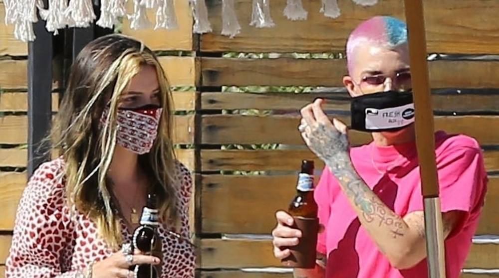 Ruby Rose & Bella Thorne Attend a Drive-By Birthday Party Together - www.justjared.com - city Studio