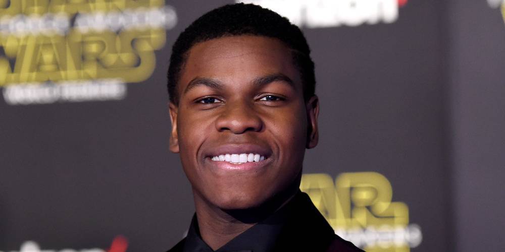 John Boyega Shows Off His 'Star Wars' Memorabilia & Life Size Porg & Reflects On The Franchise In 'Star Wars Day' Interview - www.justjared.com
