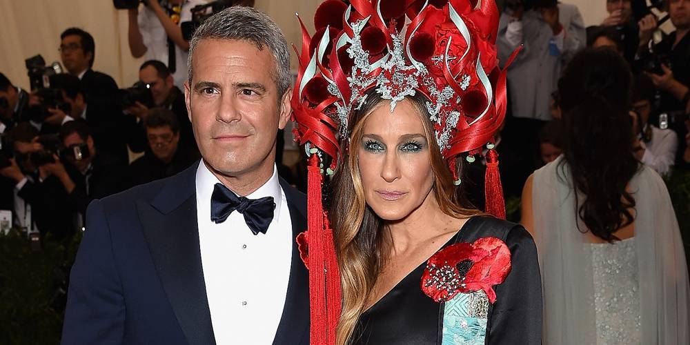 Met Gala Dates Sarah Jessica Parker & Andy Cohen Visit Each Other on the First Monday of May - www.justjared.com