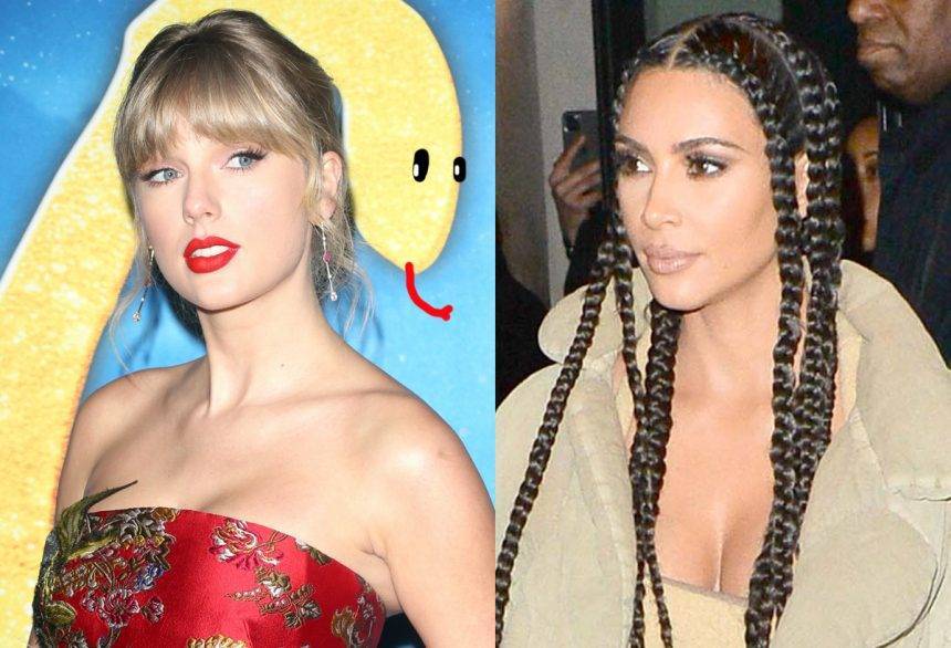 Kim Kardashian Hits Out At Taylor Swift AGAIN — But Who Owned The Snake Better?? - perezhilton.com