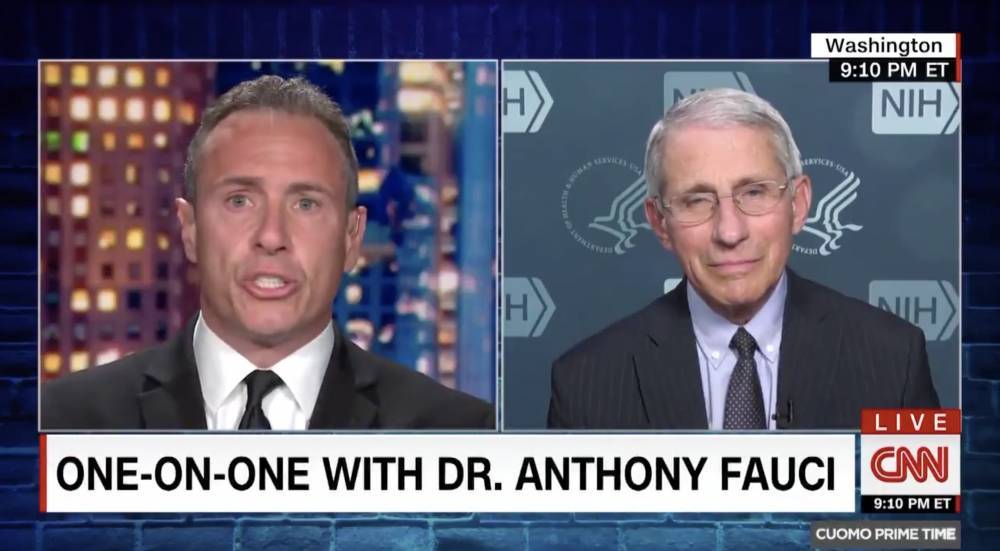 CNN’s Chris Cuomo Was Much Sicker With Coronavirus Than He Appeared, Says Dr. Anthony Fauci - deadline.com