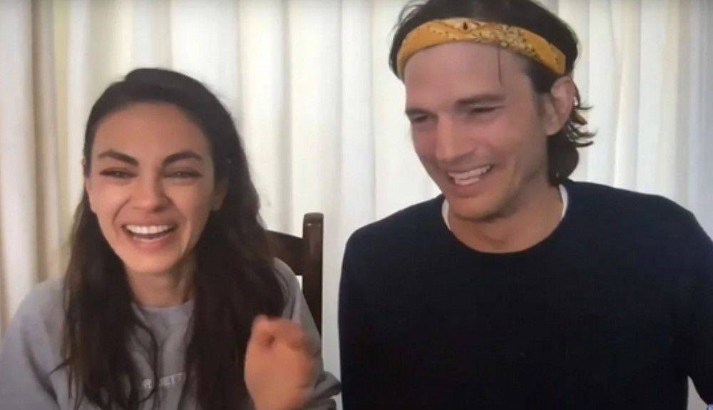 Mila Kunis And Ashton Kutcher Can’t Stop Laughing During Hilarious Voice Swap Game With Jimmy Fallon - etcanada.com