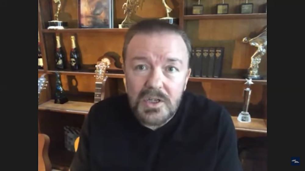 Ricky Gervais Discusses That Judi Dench Genitals Comment, Admits He Had To OK It With Many Lawyers Before Golden Globes - etcanada.com