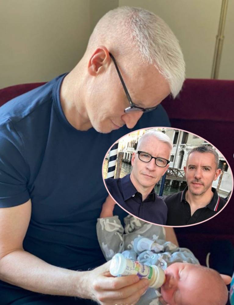 Anderson Cooper Reveals Ex Benjamin Maisani Will Be A Co-Parent To Baby Wyatt! - perezhilton.com - county Anderson - county Cooper