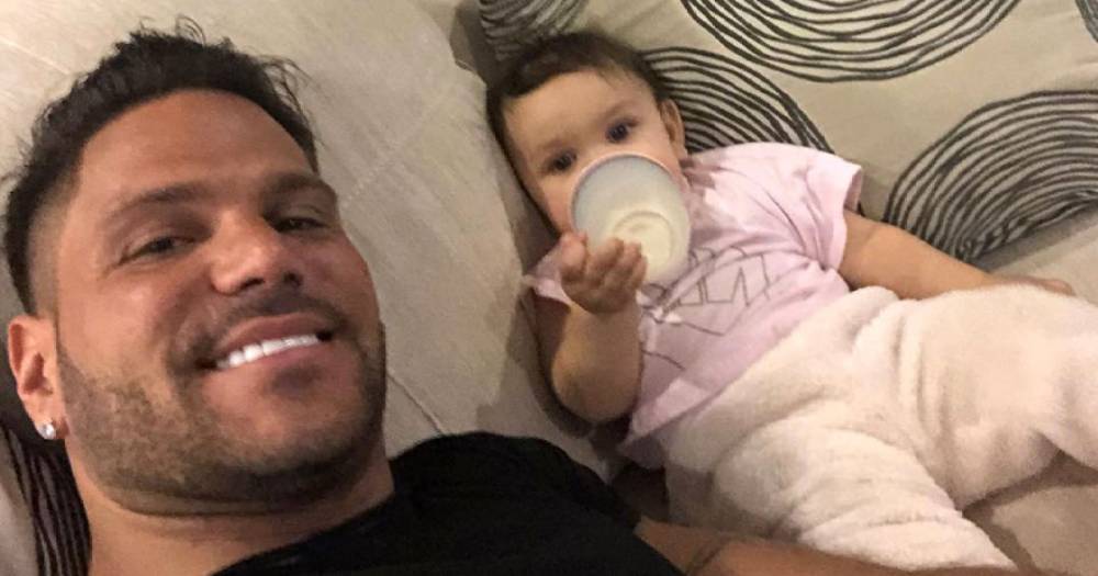 Ronnie Ortiz-Magro Reunites With Daughter Ariana After Restraining Order Drama: ‘Daddy’s Girl’ - www.usmagazine.com - New York - Jersey