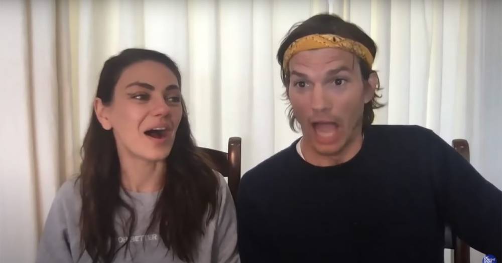 Ashton Kutcher and Mila Kunis Can’t Stop Laughing During Hilarious ‘Tonight Show’ Voice Swap Game - www.usmagazine.com