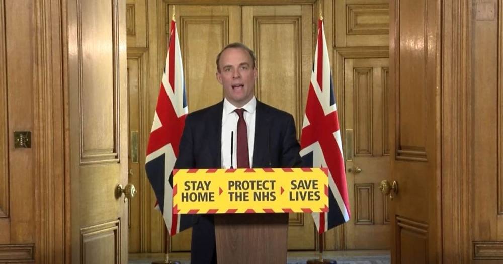 Second phase of UK lockdown 'won't be easy', admits Dominic Raab - www.manchestereveningnews.co.uk - Britain