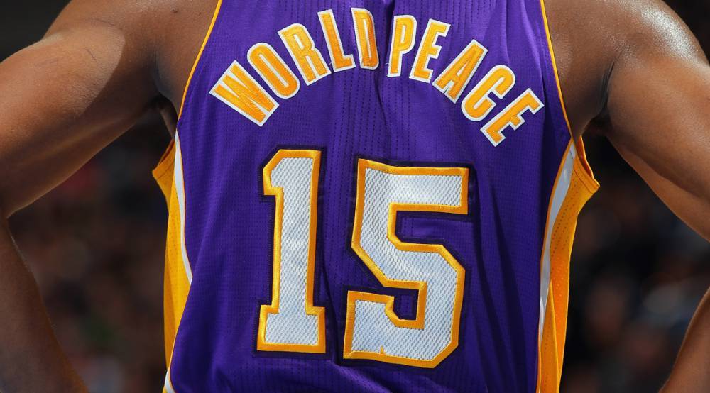 Metta World Peace Has Changed His Name Again - www.justjared.com - county Anderson - county Cooper