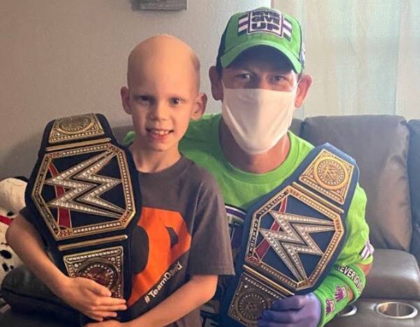 See John Cena Surprise a 7-Year-Old Fan Battling Cancer - www.eonline.com - Florida