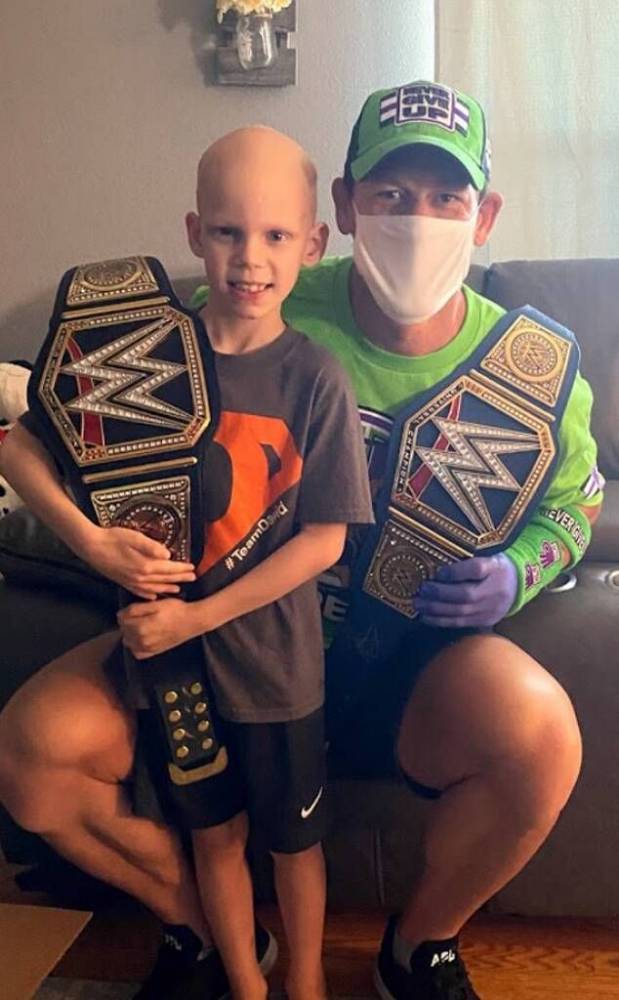 John Cena Surprises Fellow WWE Champion David Castle - etcanada.com - Florida