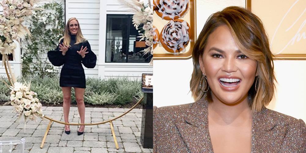 Chrissy Teigen's Comment on Adele's Viral Photo Has So Many Likes - www.justjared.com