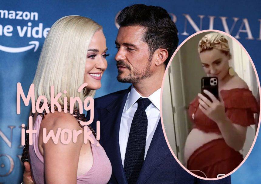 Katy Perry Shows Off Her Baby Bump AND Reveals How Quarantine Has Made Her Relationship With Orlando Bloom Stronger! - perezhilton.com