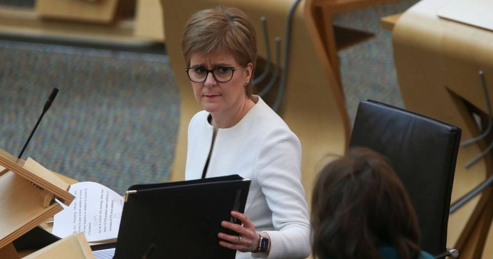 Nicola Sturgeon visibly emotional after challenge on care homes - www.dailyrecord.co.uk
