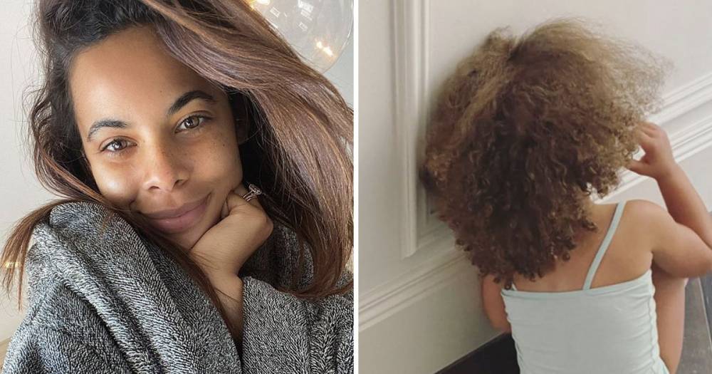 Rochelle Humes shares photo of daughter Valentina on the naughty step - www.ok.co.uk