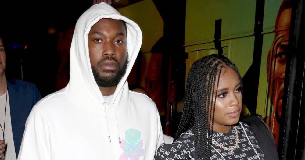Meek Mill’s Girlfriend Milan Harris Gives Birth to Her 1st Child, His 3rd, on the Rapper’s Birthday - www.usmagazine.com - county Harris - city Milan, county Harris