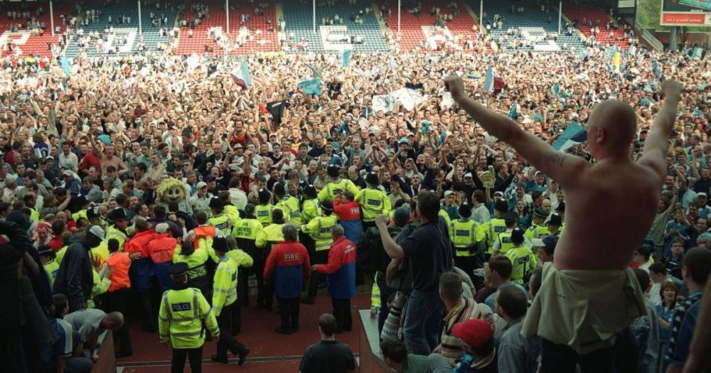 Back in the big time - remembering Man City's promotion party at Blackburn 20 years on - www.manchestereveningnews.co.uk - Manchester - Birmingham - state Maine