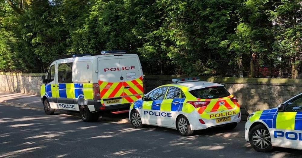 Police carry out drugs raid at house in Bolton - a man is in custody - www.manchestereveningnews.co.uk - county Lane - Indiana