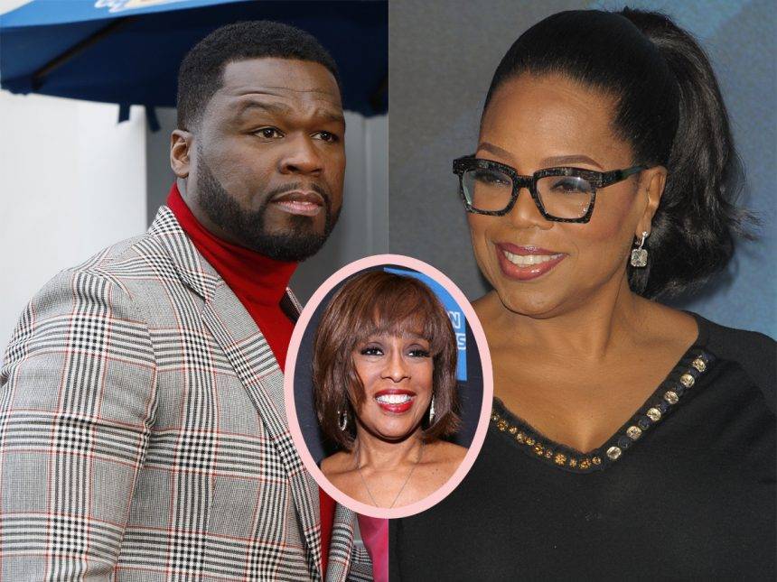 50 Cent Says Gayle King Helped Him End Beef With Oprah — And Reveals The Truth Behind His Many Feuds! - perezhilton.com