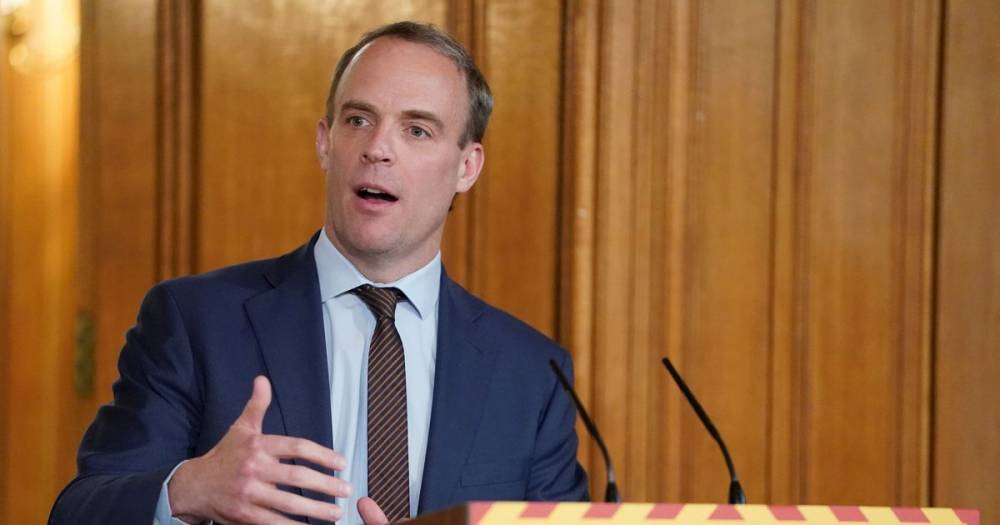 Dominic Raab says no change to lockdown rules ahead of bank holiday weekend - www.manchestereveningnews.co.uk - Britain