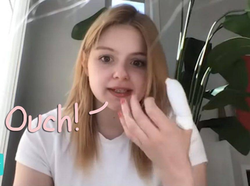 Ariel Winter Accidentally Sliced Off Her Fingertip While Cooking — And Mistakenly Threw It Away! - perezhilton.com