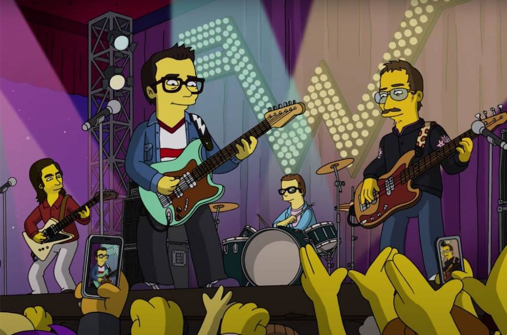 Weezer Set to Jam Out on 'The Simpsons' With a New Song - www.billboard.com