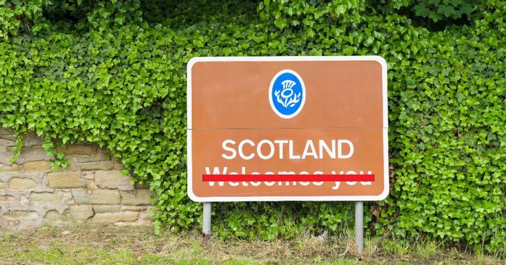 Scots cops will turn English drivers away at Border if lockdown rules split UK - www.dailyrecord.co.uk - Britain - Scotland