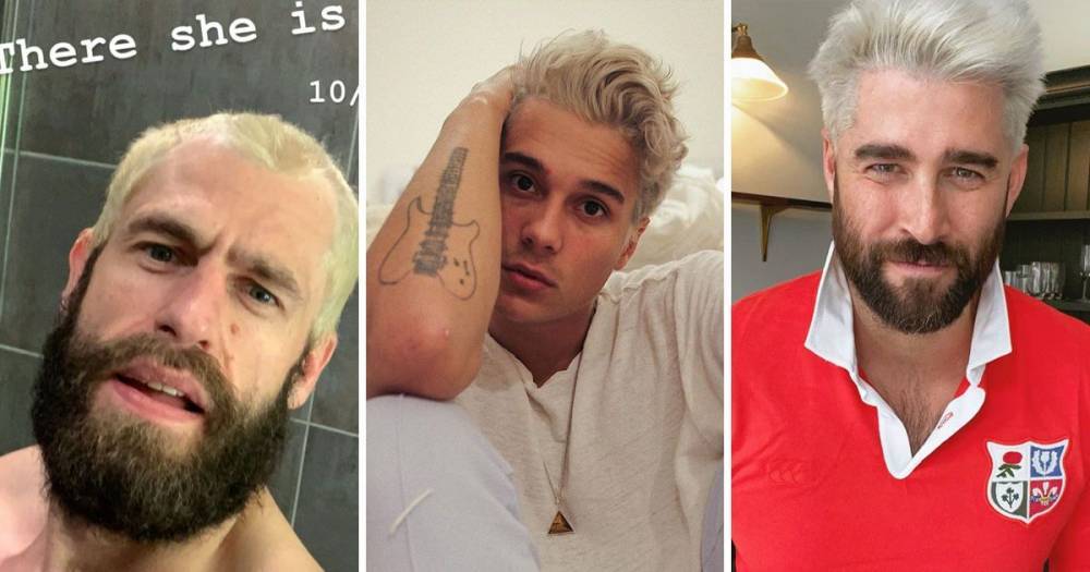 Kelvin Fletcher and Miles Nazaire shock with blonde hair transformations as they kickstart new lockdown trend - www.ok.co.uk - Chelsea