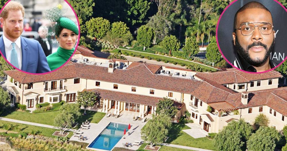 Prince Harry and Meghan Markle Are Living in Tyler Perry’s Los Angeles Mansion Amid Quarantine - www.usmagazine.com - Los Angeles - Los Angeles
