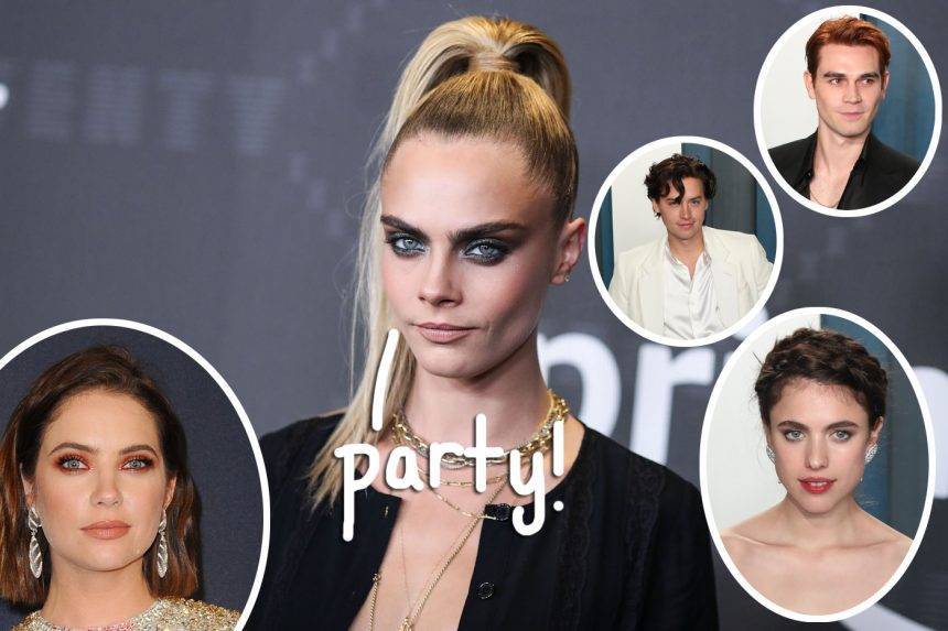 Cara Delevingne Ignores Social Distancing For Star-Studded Pool Party Following Ashley Benson Split - perezhilton.com - Los Angeles