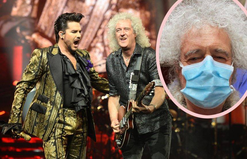 Queen’s Brian May Hospitalized After Tearing His Butt ‘To Shreds’ In Garden Mishap! - perezhilton.com - county Garden