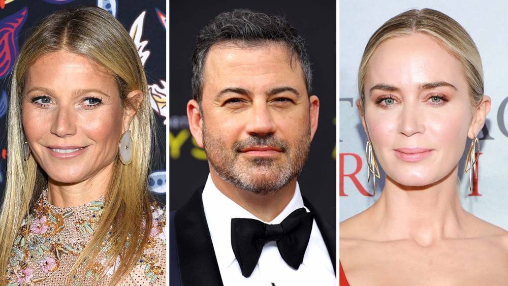 Jimmy Kimmel Recruits Gwyneth Paltrow, Emily Blunt and More to Read Texts From Their Moms - www.hollywoodreporter.com
