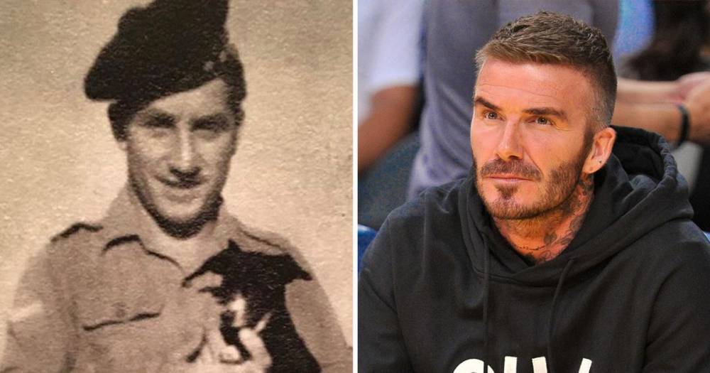 David Beckham pens touching tribute to late grandad to mark 75th anniversary of VE Day - www.ok.co.uk