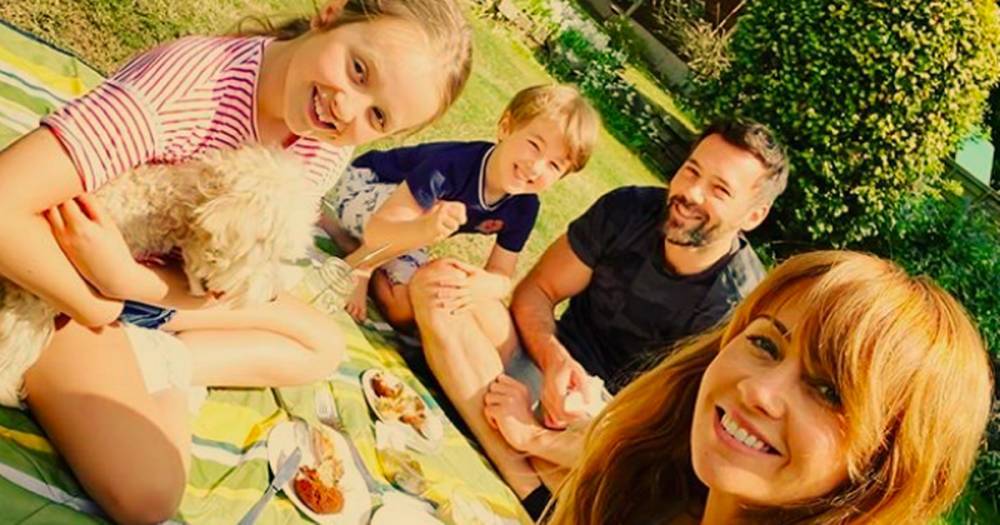 Coronation Street star Samia Longchambon shares rare family snap with husband Sylvain and her two children - www.ok.co.uk - Britain - Smith - Indiana