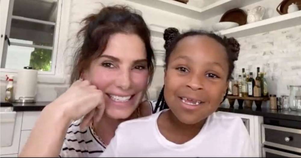 Sandra Bullock's daughter Laila makes rare appearance in Mother's Day interview - www.msn.com