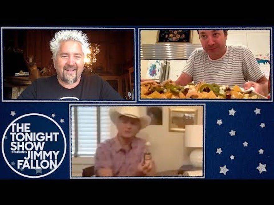 Bill Murray Swigs Hot Sauce While Guy Fieri Teaches Jimmy Fallon To Make Nachos In Off-The-Rails ‘Tonight Show’ Segment - etcanada.com