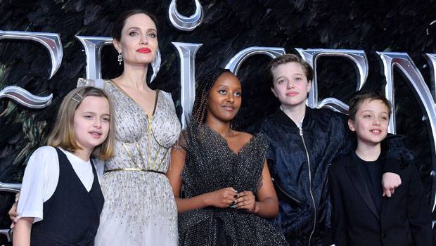 Angelina Jolie’s 6 Kids Will ‘Treat Her Like A Queen’ On Mother’s Day With ‘Handmade Cards’ - hollywoodlife.com