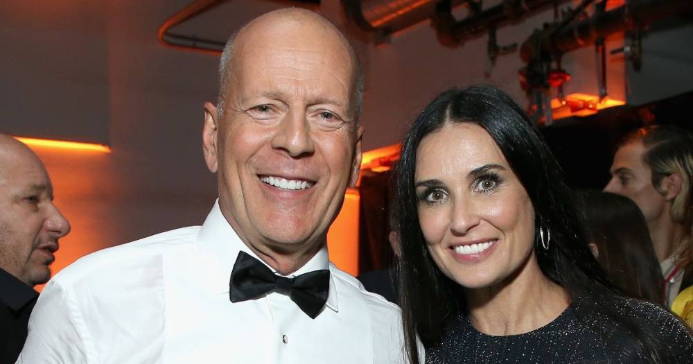 Demi Moore shares nostalgic throwback snap of wedding to Bruce Willis as the pair isolate together - www.ok.co.uk