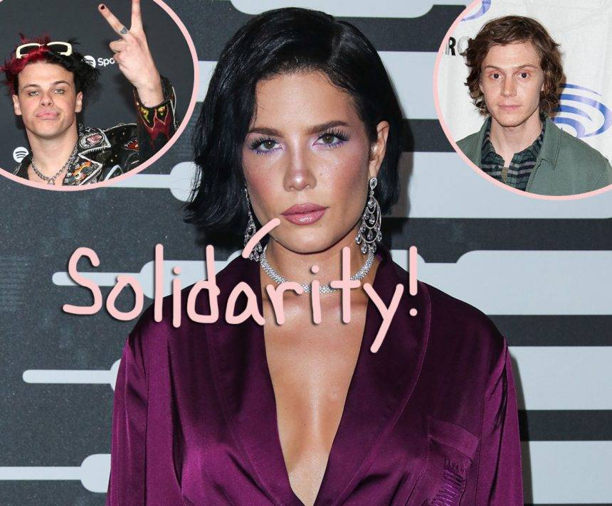 Halsey & Ex-BF Yungblud Among Celebs Spotted Protesting Police Brutality In Los Angeles - perezhilton.com - Los Angeles - Los Angeles