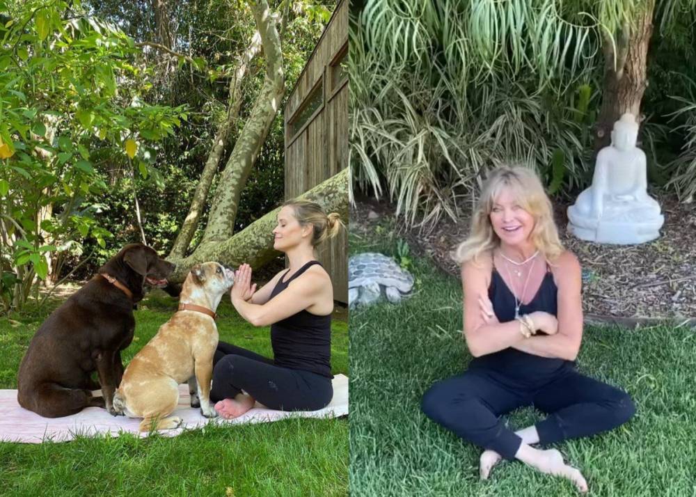 Reese Witherspoon And Goldie Hawn Keep Bringing Laughter And Zen To Instagram - celebrityinsider.org