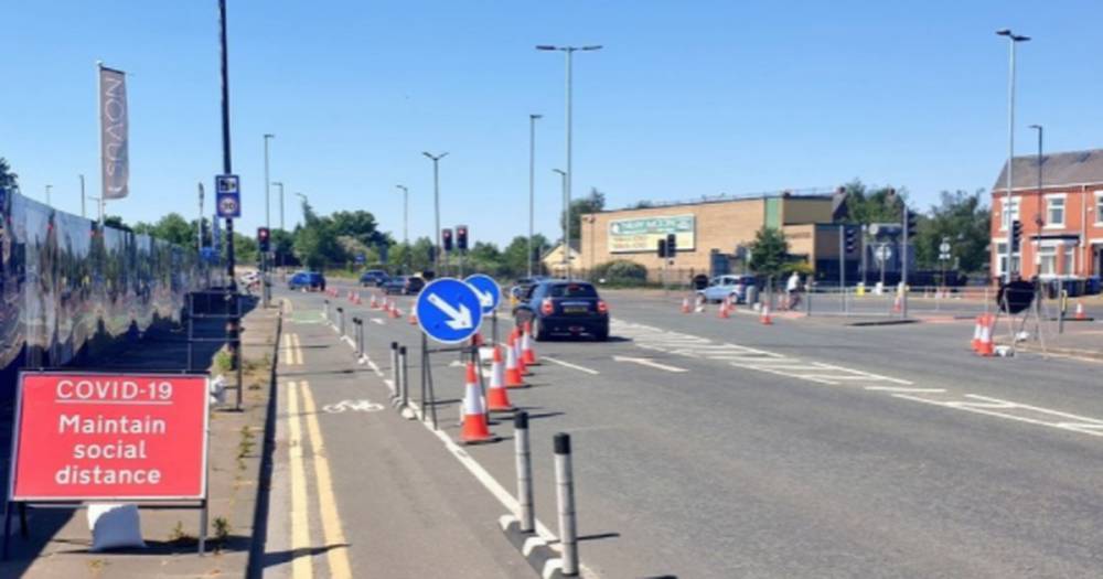 'For the first time in 40 years, I feel safe': Cyclists praise pop-up cycle lanes along A56 - www.manchestereveningnews.co.uk - Manchester