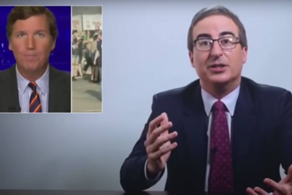 John Oliver Tears Into Tucker Carlson For His Coverage Of George Floyd Protests - etcanada.com - Minneapolis