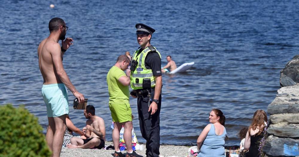 Over 1,000 arrests as Scots sunseekers make most of lockdown easing - www.dailyrecord.co.uk - Scotland