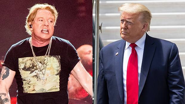 Axl Rose Shades Trump After POTUS Accuses ‘Lamestream Media’ Of Fomenting ‘Hatred Anarchy’: ‘That’s You’ - hollywoodlife.com