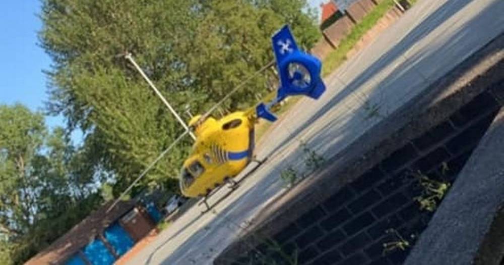 Air ambulance called after drug driver badly injures cyclist in smash - www.manchestereveningnews.co.uk - Manchester