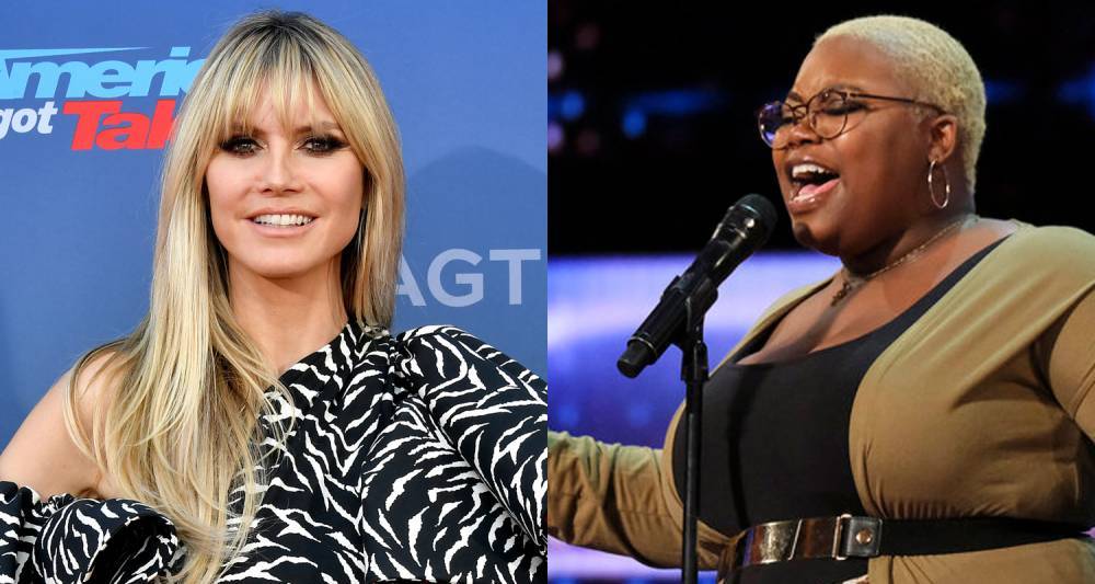 Heidi Klum Brings Singer to Tears with Golden Buzzer on 'America's Got Talent' - Watch Now! - www.justjared.com
