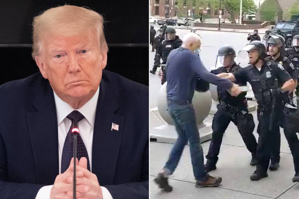 Martin Gugino – Elderly Protester Assaulted By Police Responds To Donald Trump’s Theory That He ‘Set Up’ His Attackers! - celebrityinsider.org