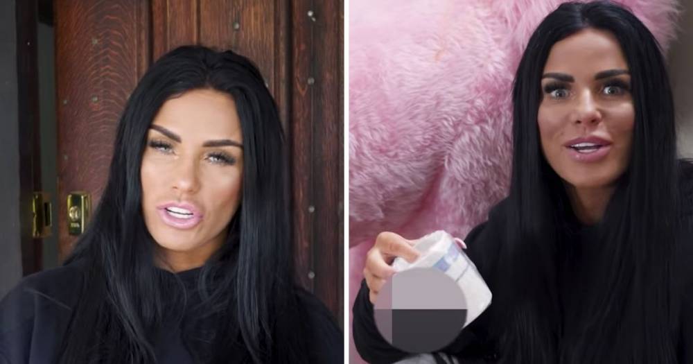 Katie Price gives a tour inside the mucky mansion she 'hates' as she discovers naughty memorabilia - www.ok.co.uk