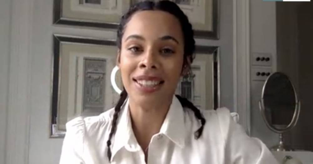Rochelle Humes reveals her morning sickness is gone as she opens up on pregnancy struggles in lockdown - www.ok.co.uk - Britain