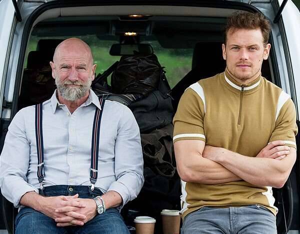 Outlander Stars Sam Heughan and Graham McTavish Are Men in Kilts for New Travel Series - www.eonline.com
